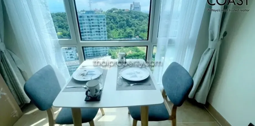 Estudio en el condominio en Pattaya, Tailandia № 212504