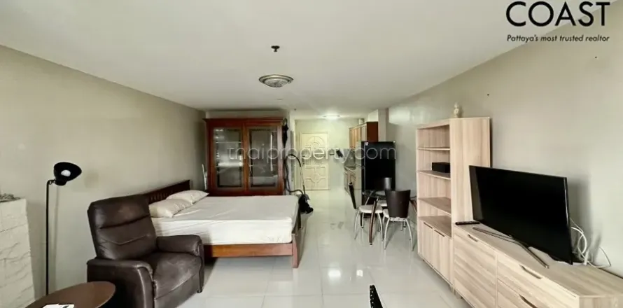 Estudio en el condominio en Jomtien Beach, Pattaya, Tailandia № 212506