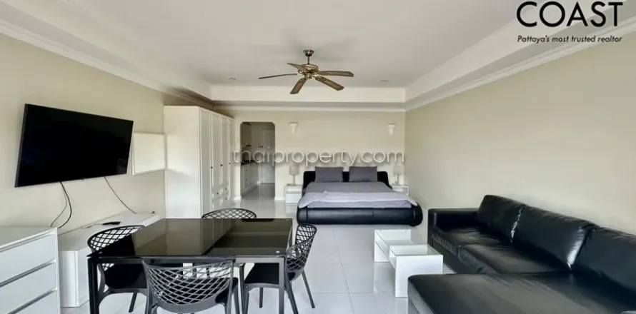 Estudio en el condominio en Jomtien Beach, Pattaya, Tailandia № 212503