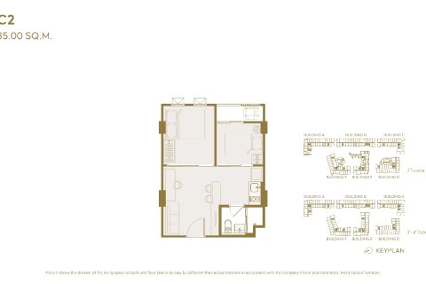 Condo à Bangkok, Thaïlande, 1 chambre  № 203554 - photo 16
