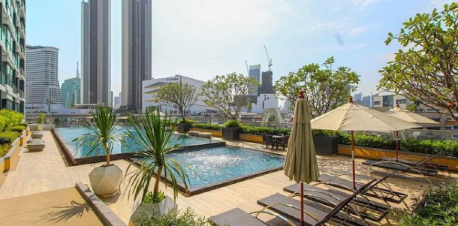 Appartement à Thonburi, Bangkok, Thaïlande 1 chambre № 194410