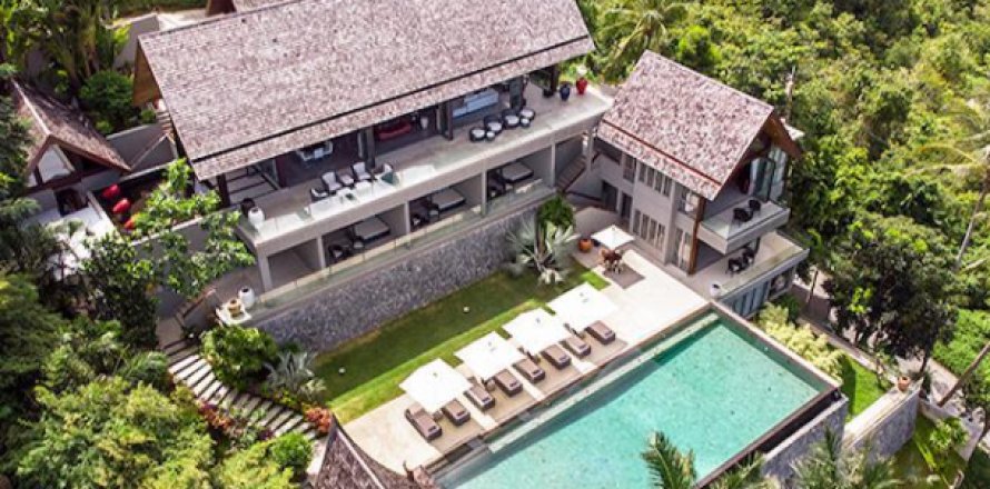 Villa à Ko Samui, Thaïlande 6 chambres № 194412