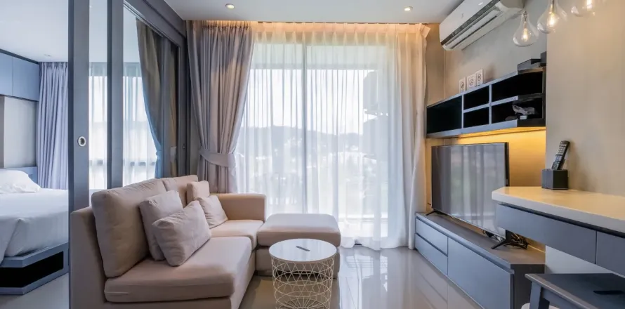 คอนโดมิเนียมในหาดกมลา, ประเทศไทย, 1 ห้องนอน № 202216