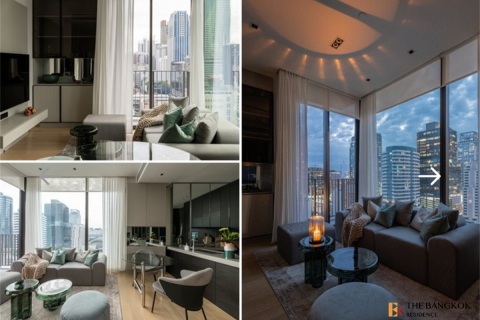 Condo à Bangkok, Thaïlande, 2 chambres  № 184401