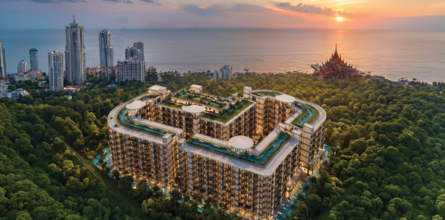 Studio in Pattaya, Thailand № 209200