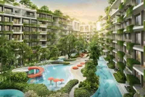 Пентхаус в Пхукете, Таиланд с 2 спальнями  № 156812 - фото 3