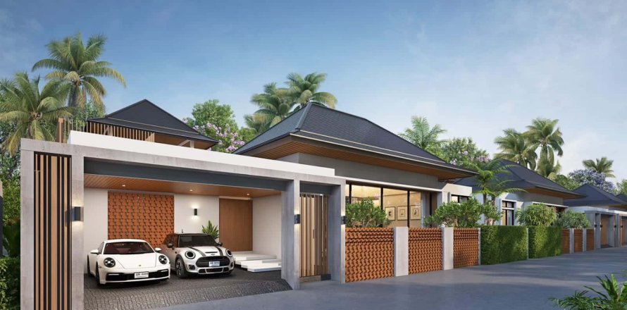 Вилла в Хуа Хине, Таиланд с 3 спальнями  № 166374