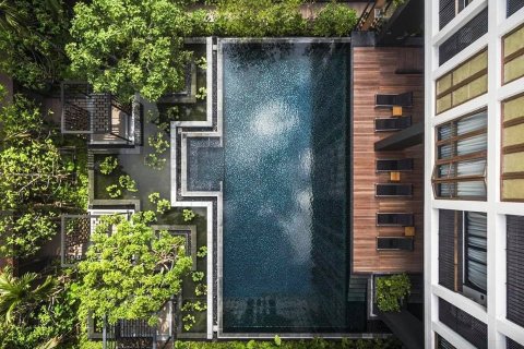 Studio dans le Condo à Watthana, Bangkok, Thaïlande  № 156249 - photo 11