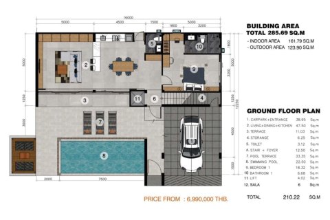Villa in Ko Samui, Thailand 3 bedrooms № 169980 - photo 14