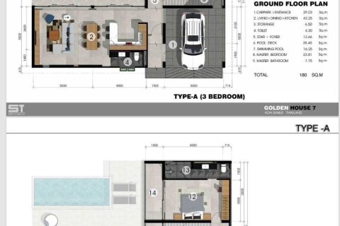 Villa à Ko Samui, Thaïlande 3 chambres № 169983 - photo 11