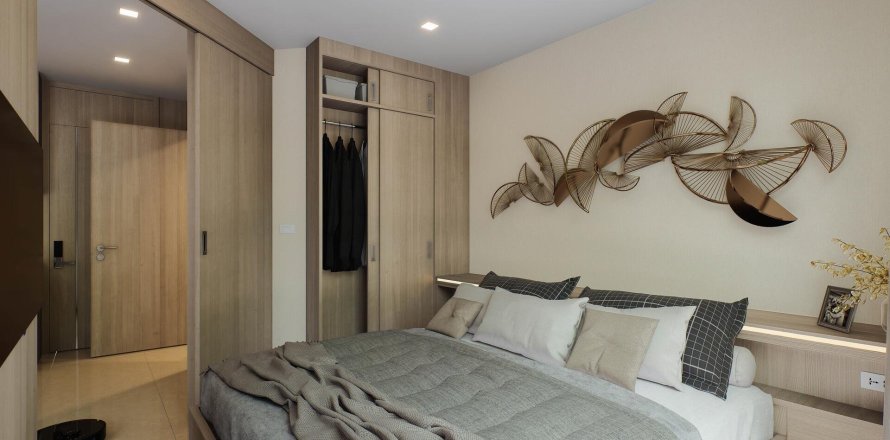 Condo in Chon Buri, Thailand, 1 bedroom in Harmonia City Garden  № 171314