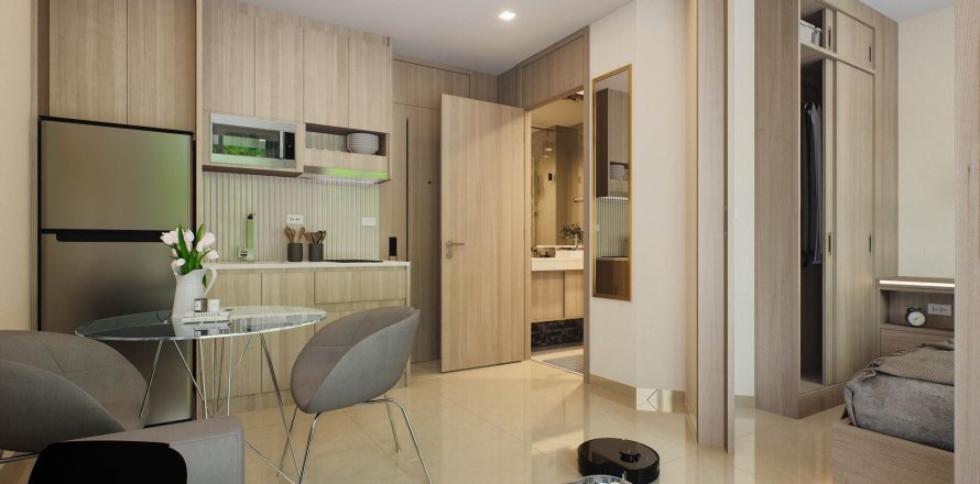 Condo in Chon Buri, Thailand, 1 bedroom in Harmonia City Garden  № 171317