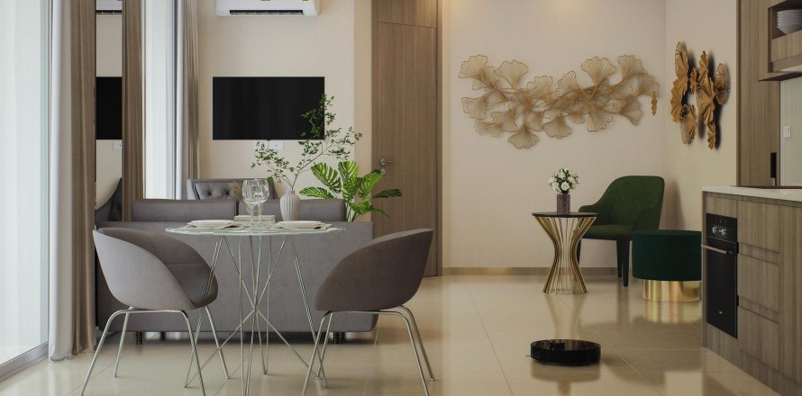 Studio in the Condo in Chon Buri, Thailand in Harmonia City Garden  № 171313