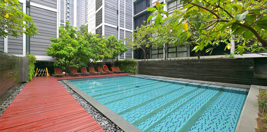 Condo à Bangkok, Thaïlande, 2 chambres № 185307