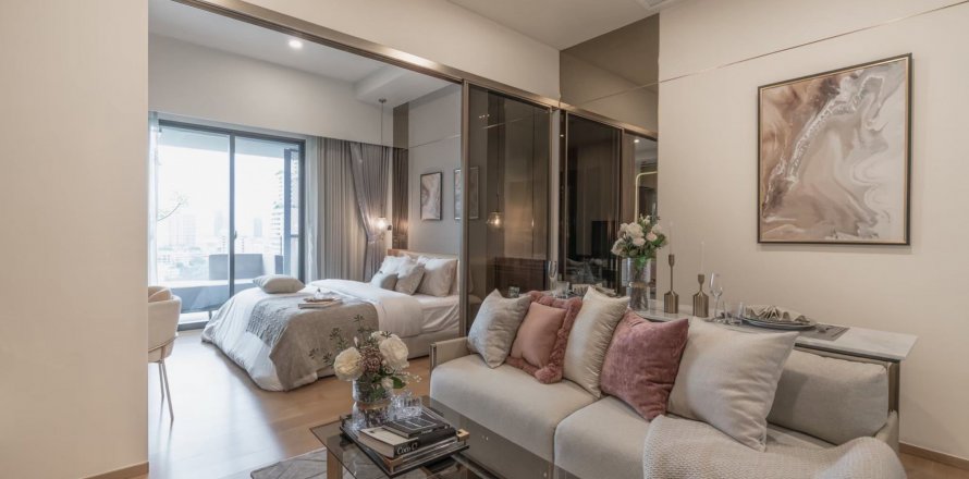 Condo à Bangkok, Thaïlande, 1 chambre  № 143677