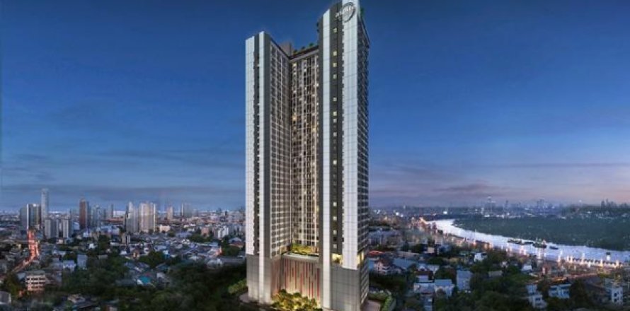 Appartement à Bangkok, Thaïlande 1 chambre № 194398