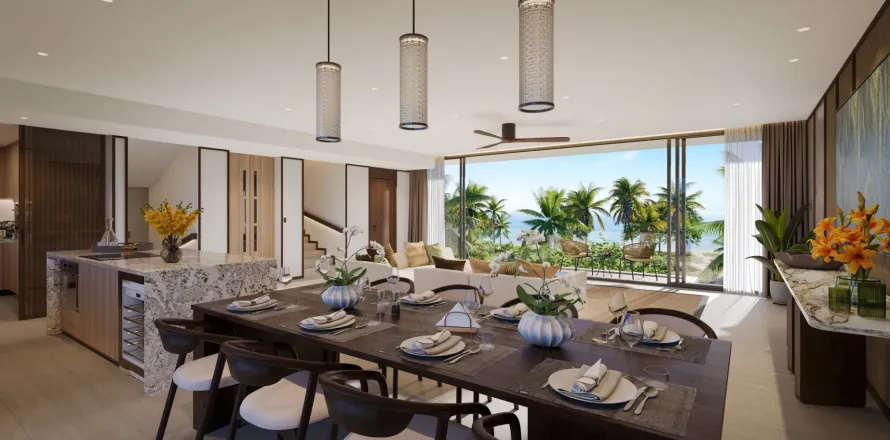 Condo à Bang Tao, Thaïlande, 3 chambres № 54648