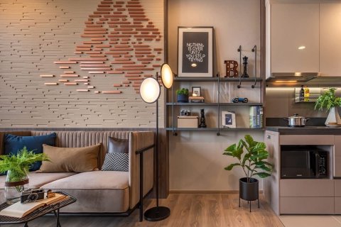 Студия в кондо в Клонг Тоэй, Бангкок, Таиланд № 150181 - фото 4