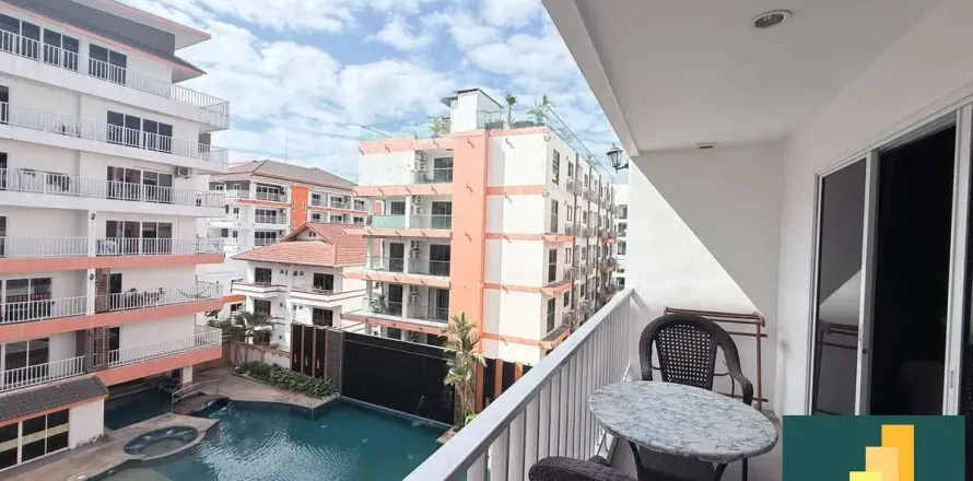 Estudio en el condominio en Pattaya, Tailandia № 211499