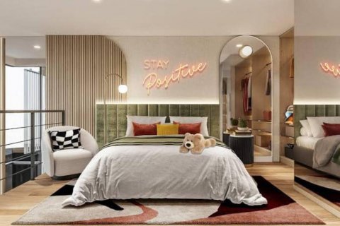 Дуплекс в Бангкоке, Таиланд с 1 спальней  № 118992 - фото 2