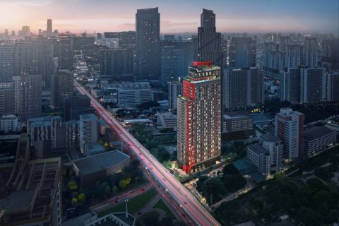 Condo à Huai Khwang, Bangkok, Thaïlande, 1 chambre  № 135264 - photo 3