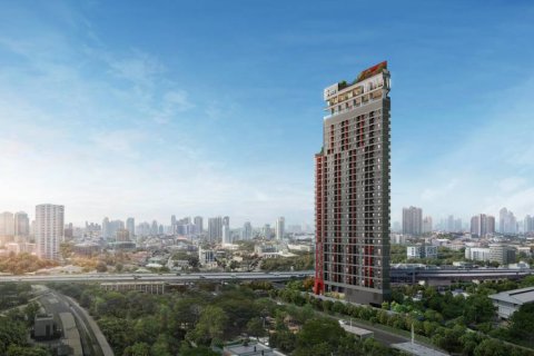 Condo à Huai Khwang, Bangkok, Thaïlande, 1 chambre  № 135264 - photo 2