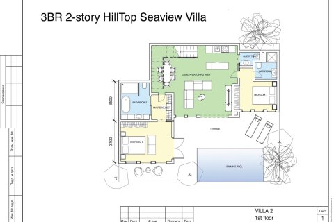 Villa auf Chaweng Beach, Ko Samui, Thailand 2 Schlafzimmer № 222498 - Foto 20