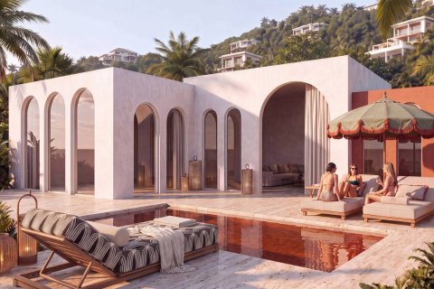 Villa on Chaweng Beach, Ko Samui, Thailand 2 bedrooms № 222498