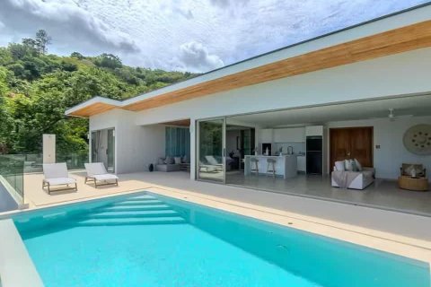 Вилла в Самуи, Таиланд с 3 спальнями  № 173689