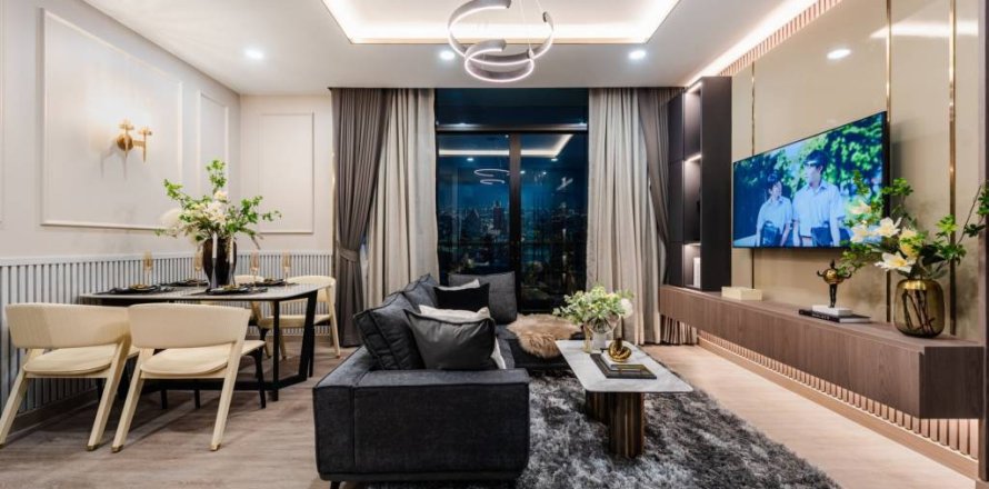 Condo à Dusit, Bangkok, Thaïlande, 2 chambres  № 161113