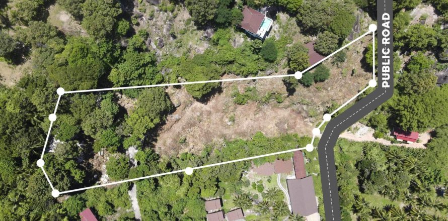 Земельный участок в Сураттхани, Таиланд 6400м2  № 155127