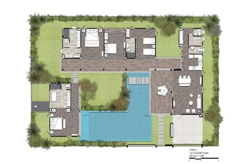 Villa in Pran Buri, Thailand 3 bedrooms № 168469 - photo 17