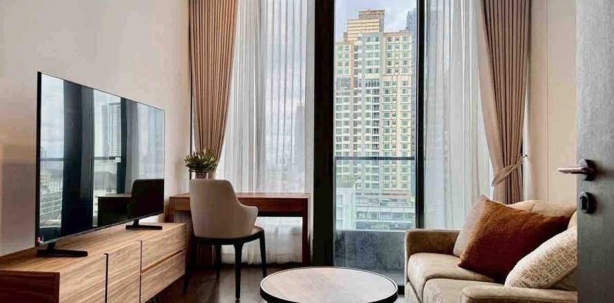 Studio dans le Condo à Watthana, Bangkok, Thaïlande  № 167492