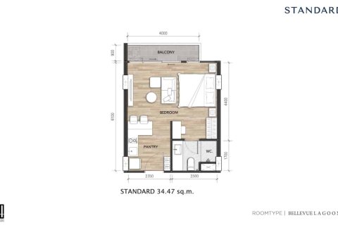 Студия в Банг Тао, Таиланд № 166671 - фото 15