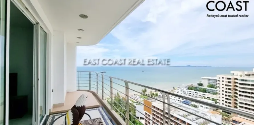 Condominio de 2 dormitorios en Jomtien Beach, Pattaya, Tailandia № 212210