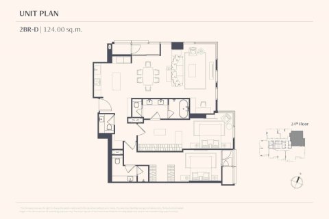 Condo à Bangkok, Thaïlande, 2 chambres  № 166046 - photo 11