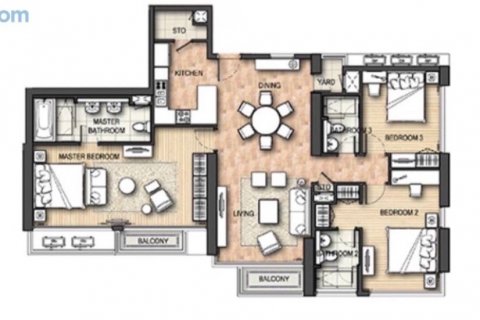 Condo in Khlong Toei, Bangkok, Thailand, 3 bedrooms  № 133939 - photo 18