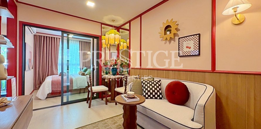 Condo à Pattaya, Thaïlande, 1 chambre № 208964