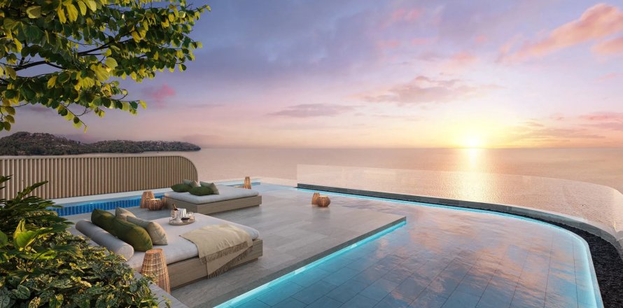 Penthouse in Banyan Tree Beach Residences Oceanus, Phuket, Thailand 4 bedrooms № 194676