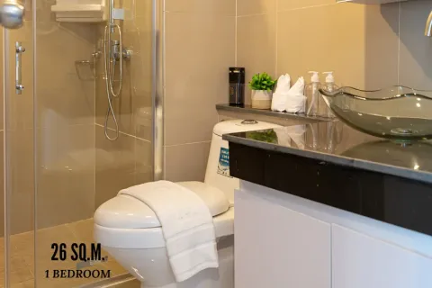 Condominio de 1 dormitorio en Jomtien Beach, Pattaya, Tailandia № 211759 - foto 19