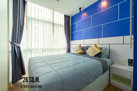Condominio de 1 dormitorio en Jomtien Beach, Pattaya, Tailandia № 211759 - foto 24