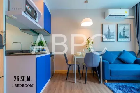 Condominio de 1 dormitorio en Jomtien Beach, Pattaya, Tailandia № 211759 - foto 4