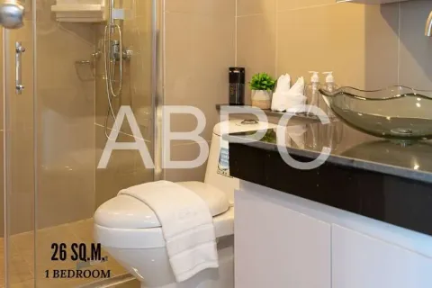 Condominio de 1 dormitorio en Jomtien Beach, Pattaya, Tailandia № 211759 - foto 8