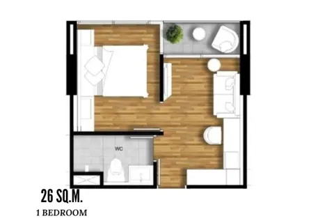 Condominio de 1 dormitorio en Jomtien Beach, Pattaya, Tailandia № 211759 - foto 16