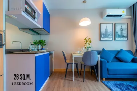 Condominio de 1 dormitorio en Jomtien Beach, Pattaya, Tailandia № 211759 - foto 23