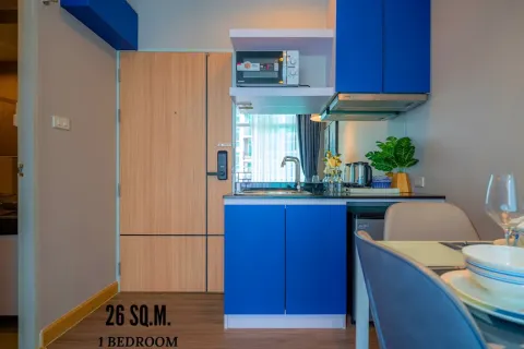 Condominio de 1 dormitorio en Jomtien Beach, Pattaya, Tailandia № 211759 - foto 18