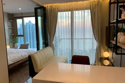 Condominio de 1 dormitorio en Jomtien Beach, Pattaya, Tailandia № 211762 - foto 8