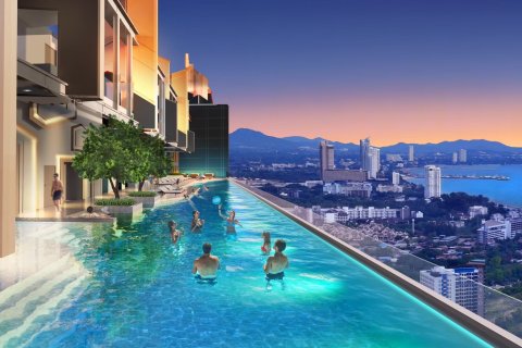 คอนโดมิเนียมในจอมเทียน, พัทยา, ประเทศไทย, 1 ห้องนอน № 165650 - รูปถ่าย 29
