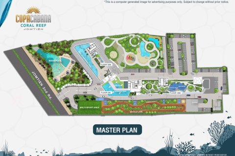 Condo in Pattaya, Thailand, 1 bedroom  № 165650 - photo 18