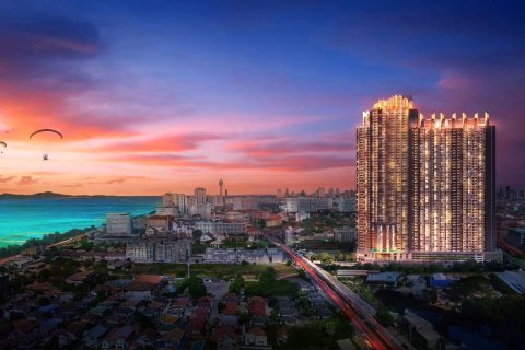 Eigentumswohnung auf Jomtien Beach, Pattaya, Thailand, 1 Schlafzimmer  № 165652 - Foto 21